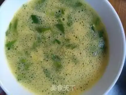 Make The fragrance rose the eggs step 1
