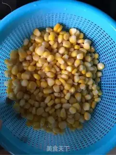 Make Milky cheese corn step 1