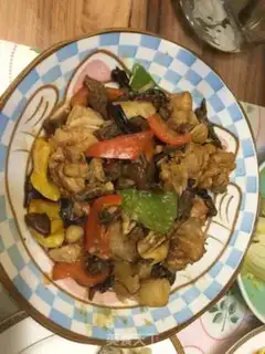 Make The chicken leg of the mushroom step 3