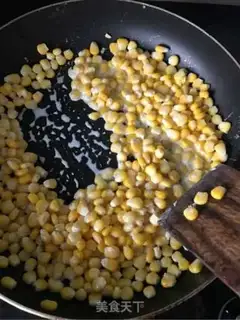 Make Milky cheese corn step 2