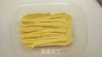 Make Bean box cake step 19