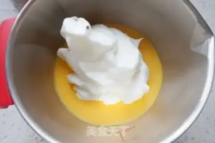 Make Orange cake roll step 6