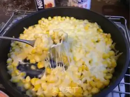 Make Milky cheese corn step 4