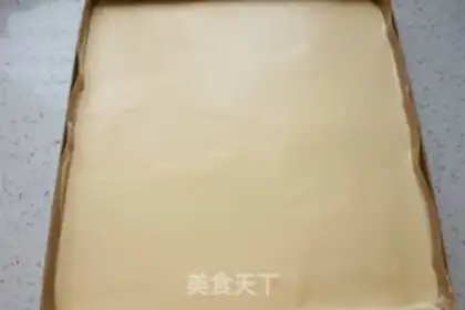 Make Orange cake roll step 9