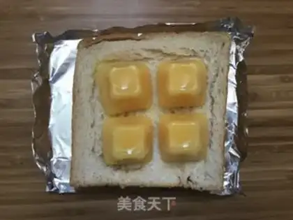 Make A pudding toast step 2