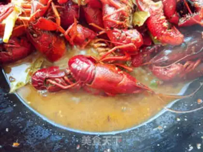 Make Spicy beer, lobster step 7