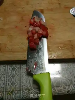 Make Strawberry yogurt step 3