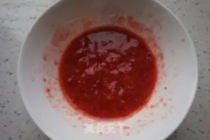 Make Strawberry chili cake step 0