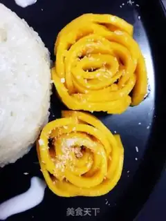 Make Coconut mango rice step 4