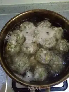 Make Fried meatballs step 8