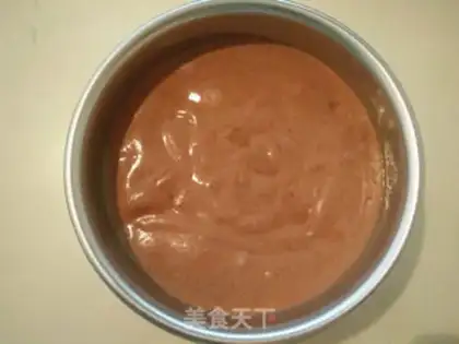 Make Six inches of cocoa chili cake step 11