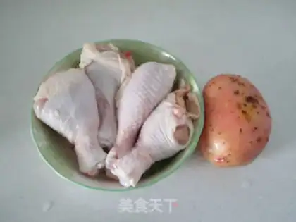 Make Potato chicken leg step 0