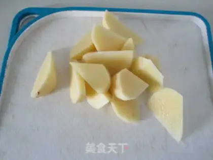 Make Potato chicken leg step 2