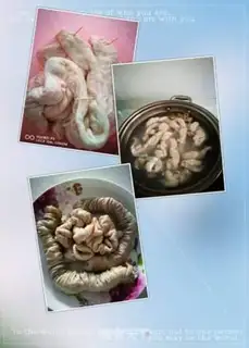 Make Nine turn intestines step 1