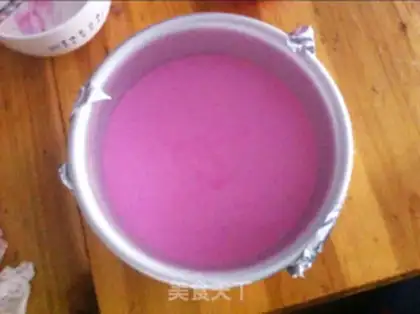 Make Flamingo mousse cake step 9
