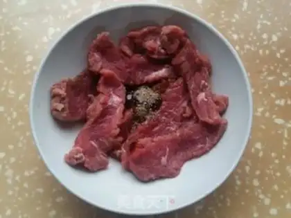 Make Steam beef step 1