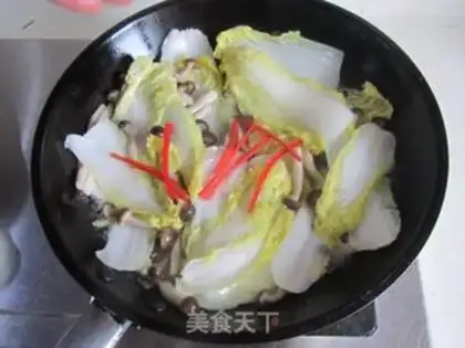 Make Crab mushrooms and dolls step 4
