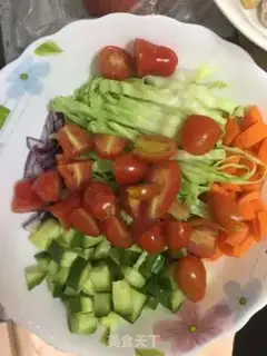 Make Vegetable salad step 0