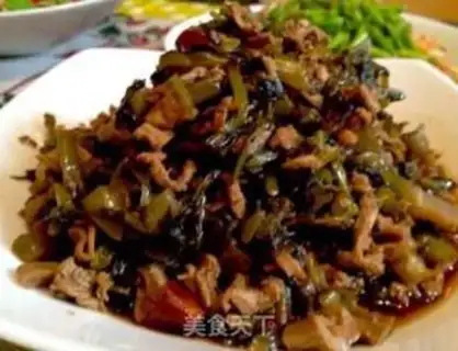 Make Snow veal veal fried rice step 1