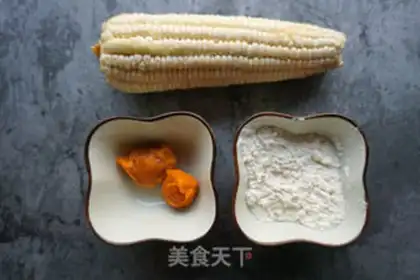 Make Salted yolk corn step 0