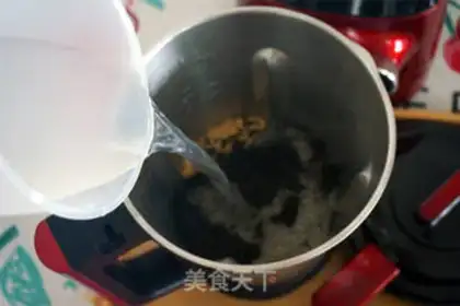 Make Peanut sesame paste step 4