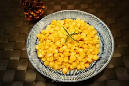 Make Salted yolk corn step 5