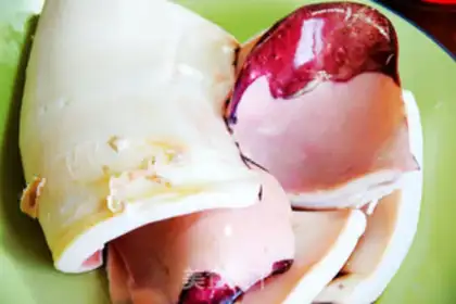 Make Seafood squid sauce step 2