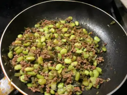 Make Snow pickles, soy sauce step 7