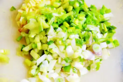 Make Seafood squid sauce step 3