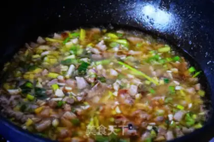Make Seafood squid sauce step 7