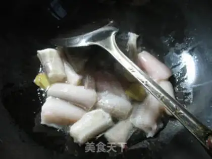 Make Crab mushrooms boil shrimp step 3