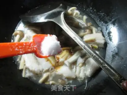 Make Crab mushrooms boil shrimp step 6