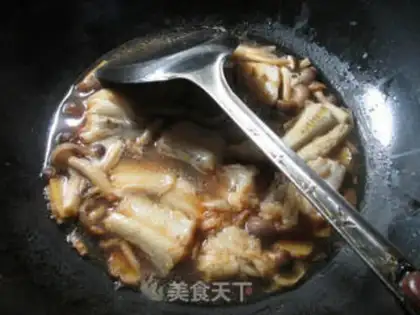 Make Crab mushrooms boil shrimp step 7