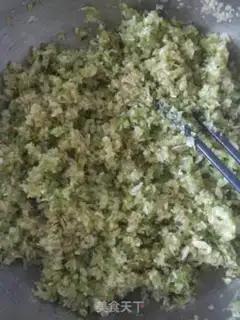 Make Big veggie dumplings step 4