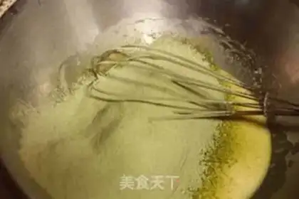 Make Tea cream cake step 3