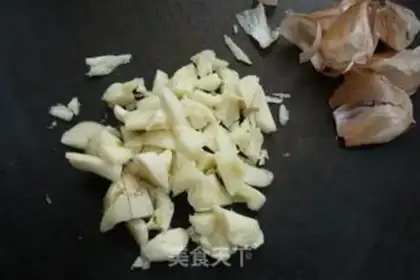 Make Garlic horsehead step 2