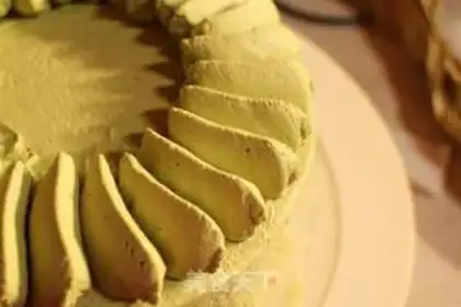 Make Tea cream cake step 11