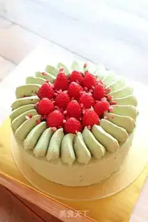Make Tea cream cake step 13