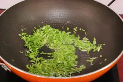 Make Wild onion pancakes step 3