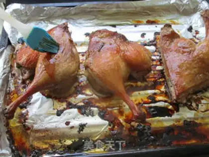 Make Honey roasted duck legs step 8