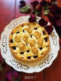 Make Rose bean pie step 23