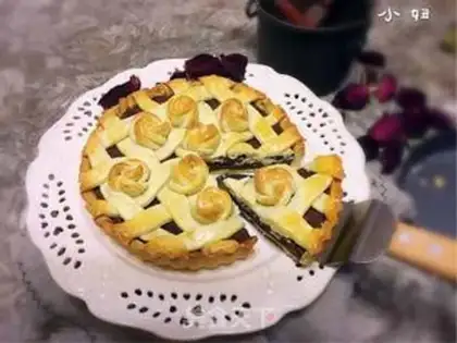 Make Rose bean pie step 25