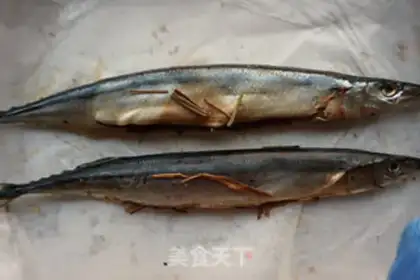 Make The fragrance mackerel step 2