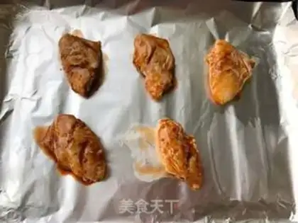 Make Secret sauce and roast chicken wings step 7