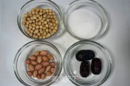 Make Peanut palm soy step 0