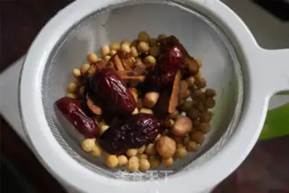 Make Peanut palm soy step 1