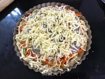 Make Shrimp bacon pizza step 6