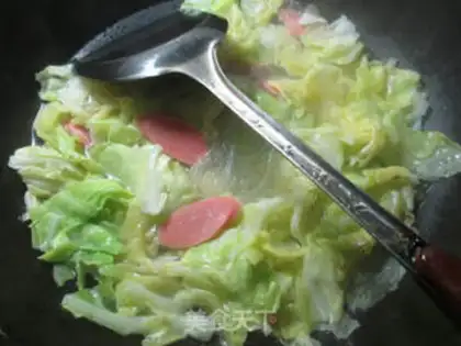 Make A ham intestines fan step 3