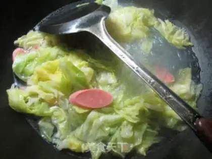 Make A ham intestines fan step 6