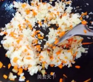 Make Egg bun step 1
